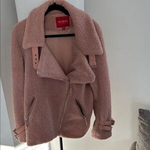 GUESS Women's Blush Teddy Jacket